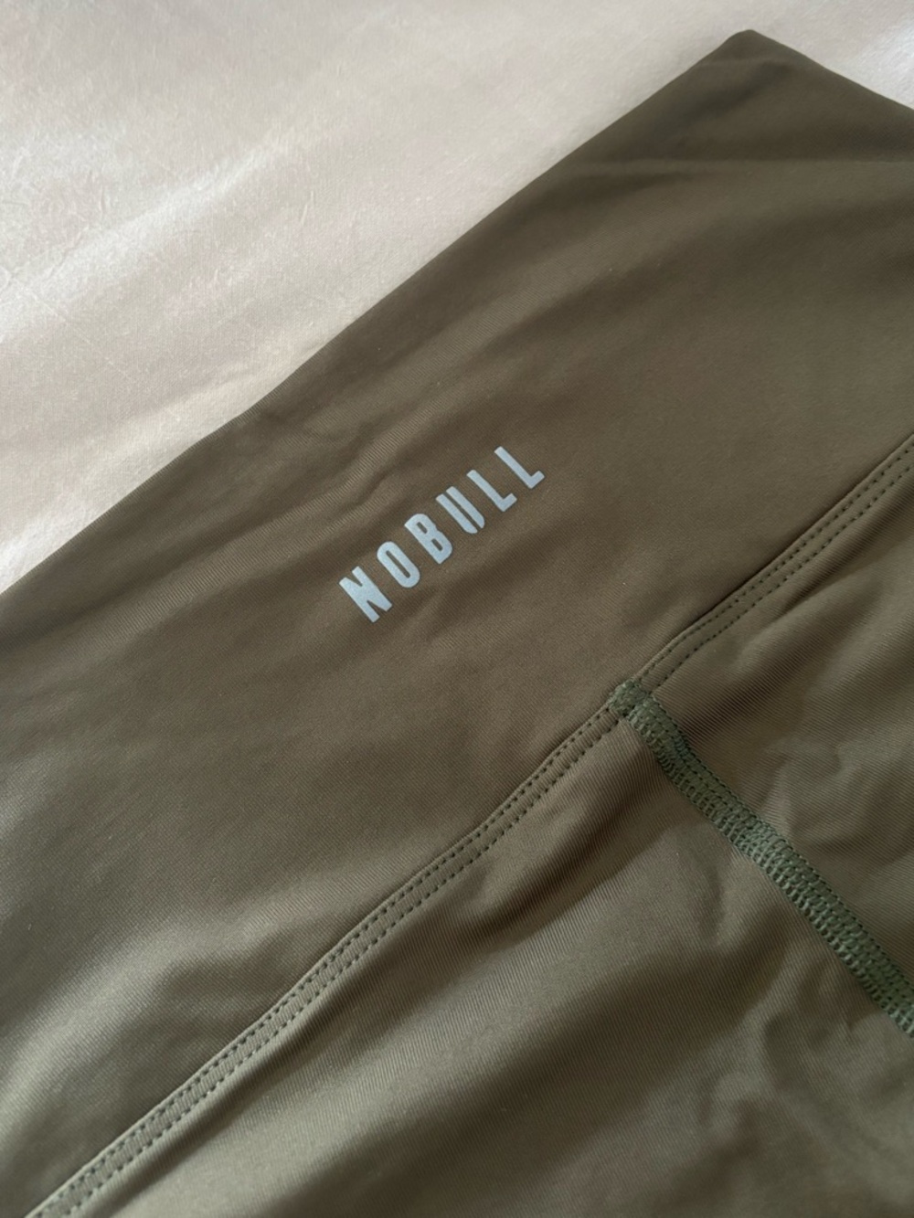 NOBULL Olive Training Joggers with Reflective Logo